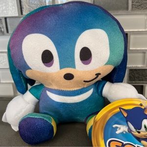 SEGA Sonic The Hedgehog KNUCKLES Gradient Big Head Plush 6” / Fuzzy & Soft / NEW